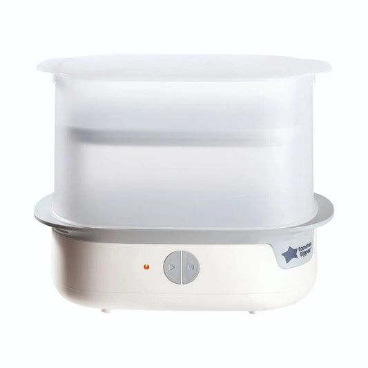 Tommee Tippee Supersteam Electric Steam Sterilizer, White – Fast, Safe, and Effective Sterilization for Baby Essentials! - Fortune Store