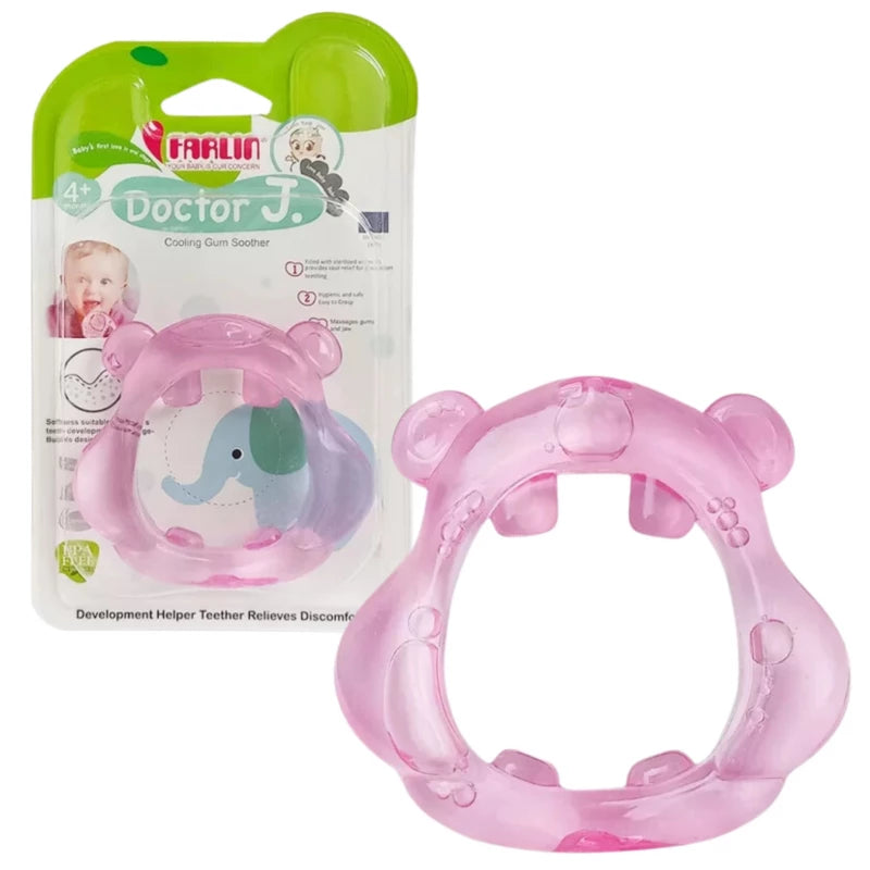 Farlin Cooling Gum Soother | Teether 4m+ – Gentle Cooling Relief for Teething Babies - Fortune Store