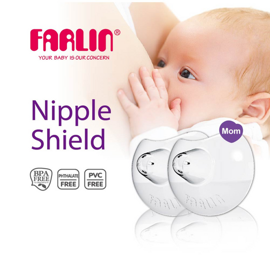 Farlin Nipple Shield (20mm) - Soft & Comfortable Breastfeeding Aid - Fortune Store