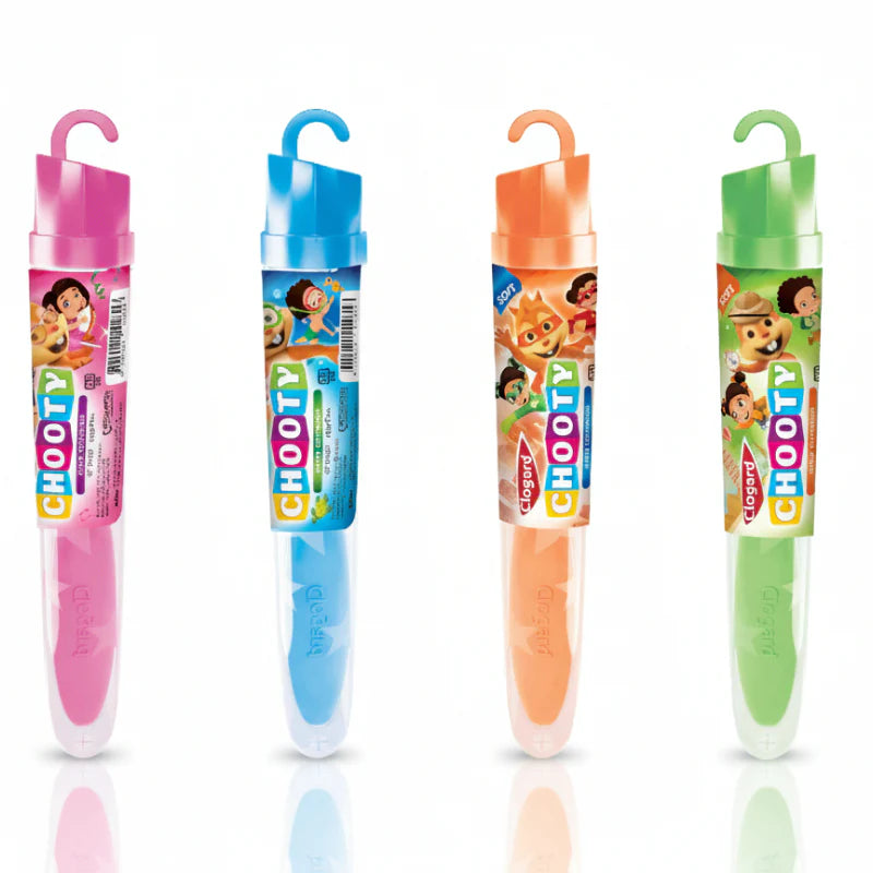 Clogard Chooty Kids Toothbrush | Gentle Care for Growing Smiles! - Fortune Store