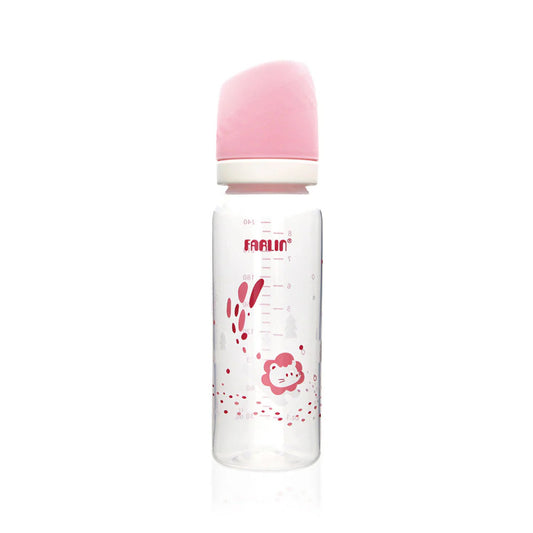 Farlin PP Standard Neck Feeder 240ml 3m+ | BPA-Free Baby Feeding Bottle - Fortune Store