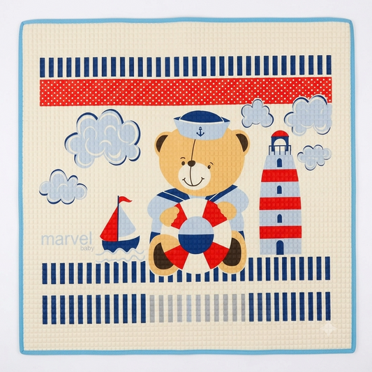 Marvel Baby Premium Air-Filled Rubber Cot Sheet 60x90cm Plain & Printed
