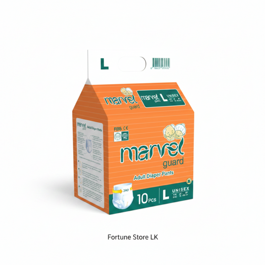 Marvel Adult Diaper Pants Unisex Large – Hip Size 35" - 50" | Comfortable & Discreet Protection - Fortune Store