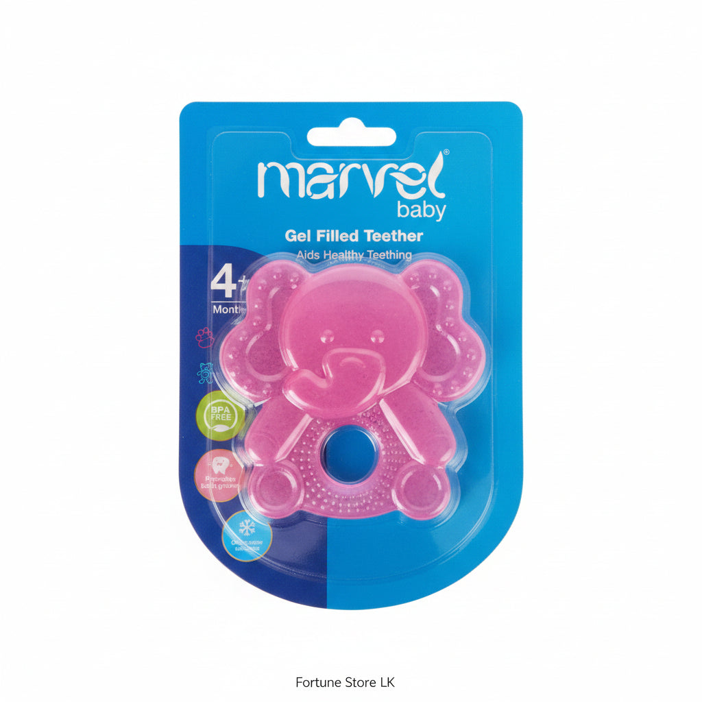 Marvel Baby Gel Filled Teether (4M+) – Soothing Cooling Relief for Tender Gums