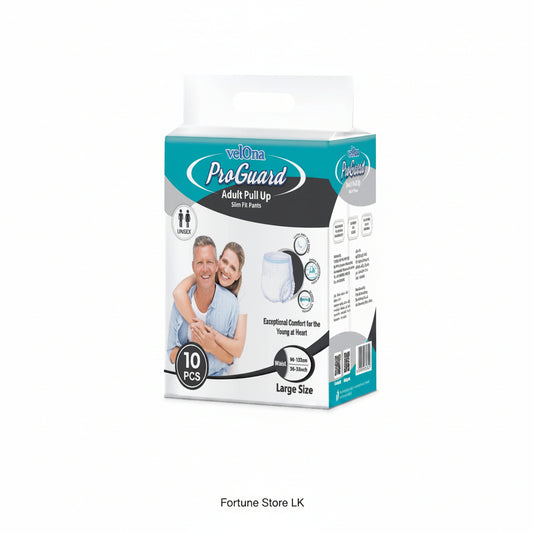 Velona Pro Guard Adult Diaper Pants Large 10pcs 36–52 Inch - Fortune Store