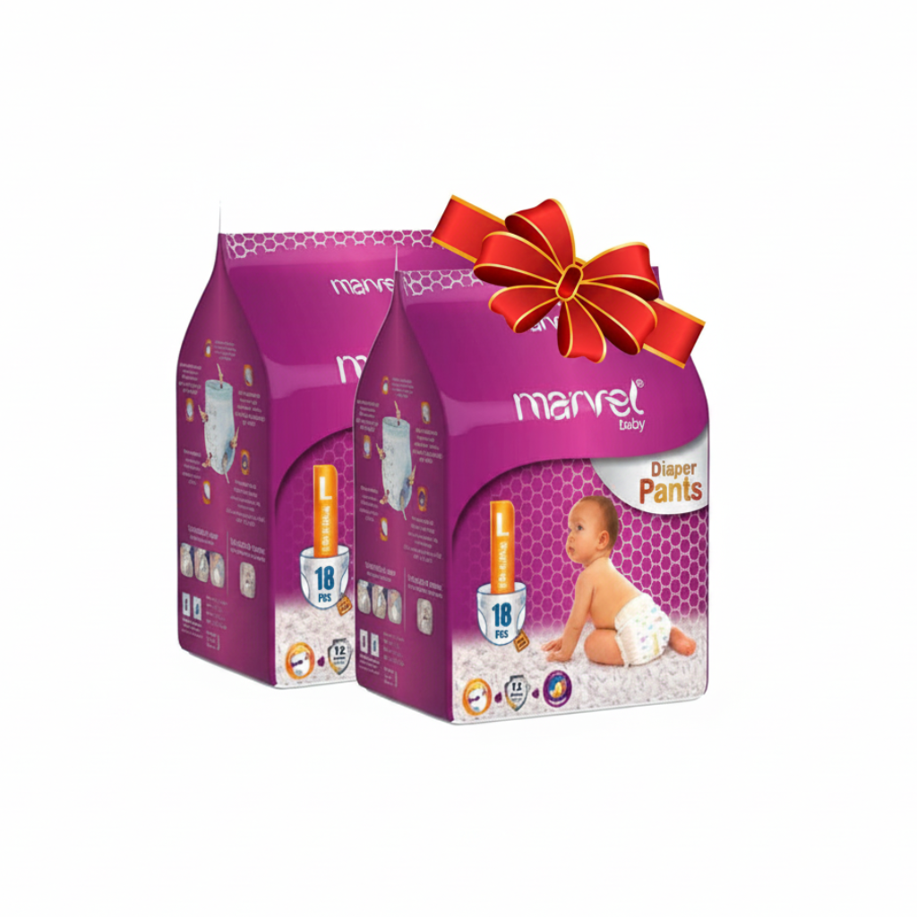 Marvel Baby Diaper Pants Large - 36pcs | Comfort and Convenience for Your Little One - Fortune Store