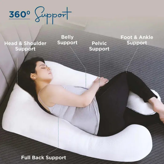 FortuneLux MamaRest Pregnancy Pillow - FREE DELIVERY - Fortune Store