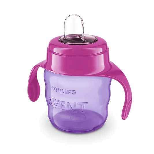 Philips Avent Classic Spout Cup 200ml/7oz Pink 6m+ – Encourage Independent Drinking with Ease - Fortune Store