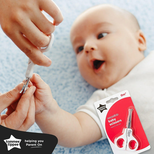 Tommee Tippee Baby Scissors 0m+ – Safe and Gentle Nail Care for Newborns! - Fortune Store