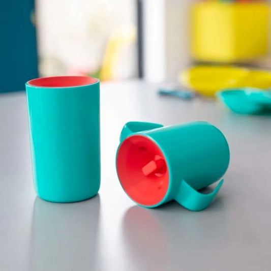 Tommee Tippee Easiflow 360° Spill-Proof Trainer Cup with Travel Lid 12M+ – Perfect for Growing Toddlers - Fortune Store