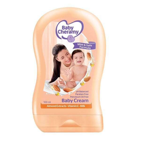 Baby Cheramy Baby Cream 100ml / 200ml | Gentle Moisturizing Baby Skin Cream Sri Lanka