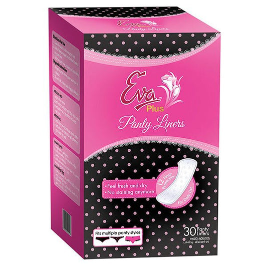 Eva Panty Liners 30Pcs | Ultra-Thin Daily Feminine Protection