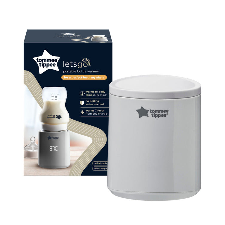 Tommee Tippee Let's Go Portable Bottle Warmer | Warm Milk Anywhere, Anytime!