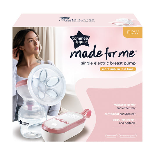 Tommee Tippee Made For Me Single Electric Breast Pump – Effortless Pumping, Maximum Comfort, with Free Delivery! - Fortune Store