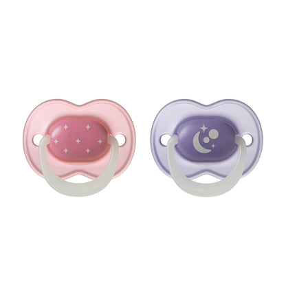 Tommee Tippee Night Glow Soothers | 6-18 Months | Orthodontic Design Meets Midnight Convenience - Fortune Store