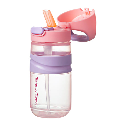 Tommee Tippee On-The-Go Straw Cup 500ml – 18 Months+ | Spill-Proof, Reusable & BPA-Free Toddler Cup