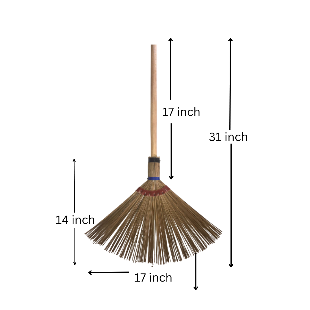 Kids (Age 3 – 5) Coconut Ekel Broom & Coir Broom Set – Made in Sri Lanka - Fortune Store
