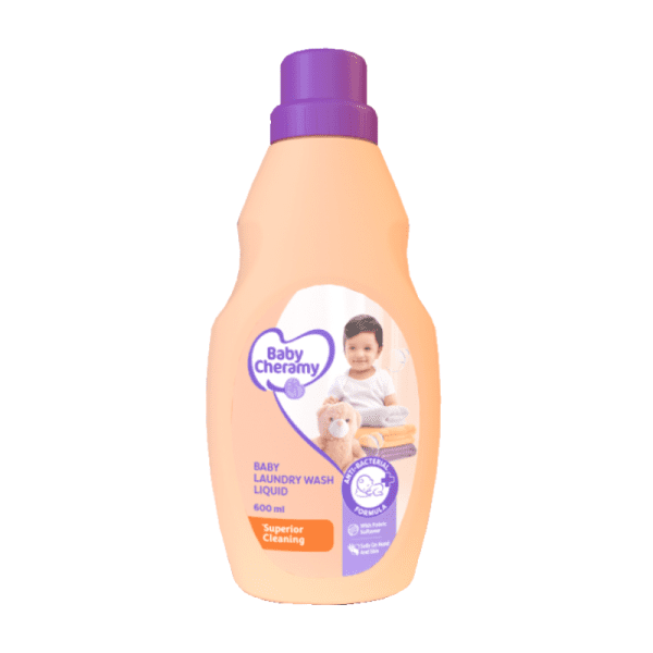 Baby Cheramy Laundry Wash Liquid 600ml | Pure cleanliness and gentle protection for your baby’s delicate fabrics. - Fortune Store