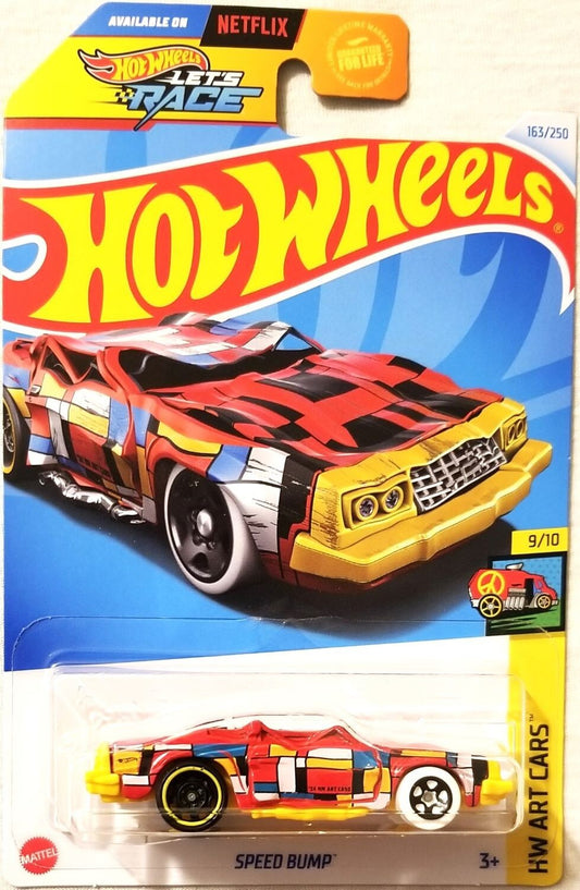 Hot Wheels Speed Bump – HW Art Cars 09 | 3m+ | Collectible Die-Cast Toy Car