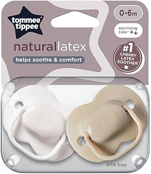 Tommee Tippee Cherry Latex Soothers 0 - 6 Months: Comfort and Care for Your Baby - Fortune Store