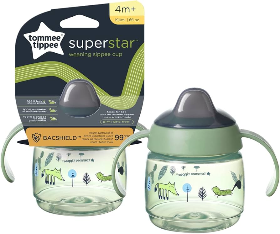 Tommee Tippee Superstar Sippee Cup 190ml - The Perfect Weaning Companion for Your Baby - Fortune Store