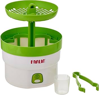 Farlin Automatic Steam Sterilizer (220V) | Fast & Hygienic Baby Bottle Sanitizer