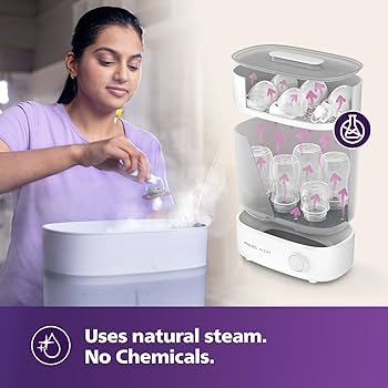 Philips Avent Advanced Electric Steam Sterilizer – Fast, Efficient Sterilization - Fortune Store