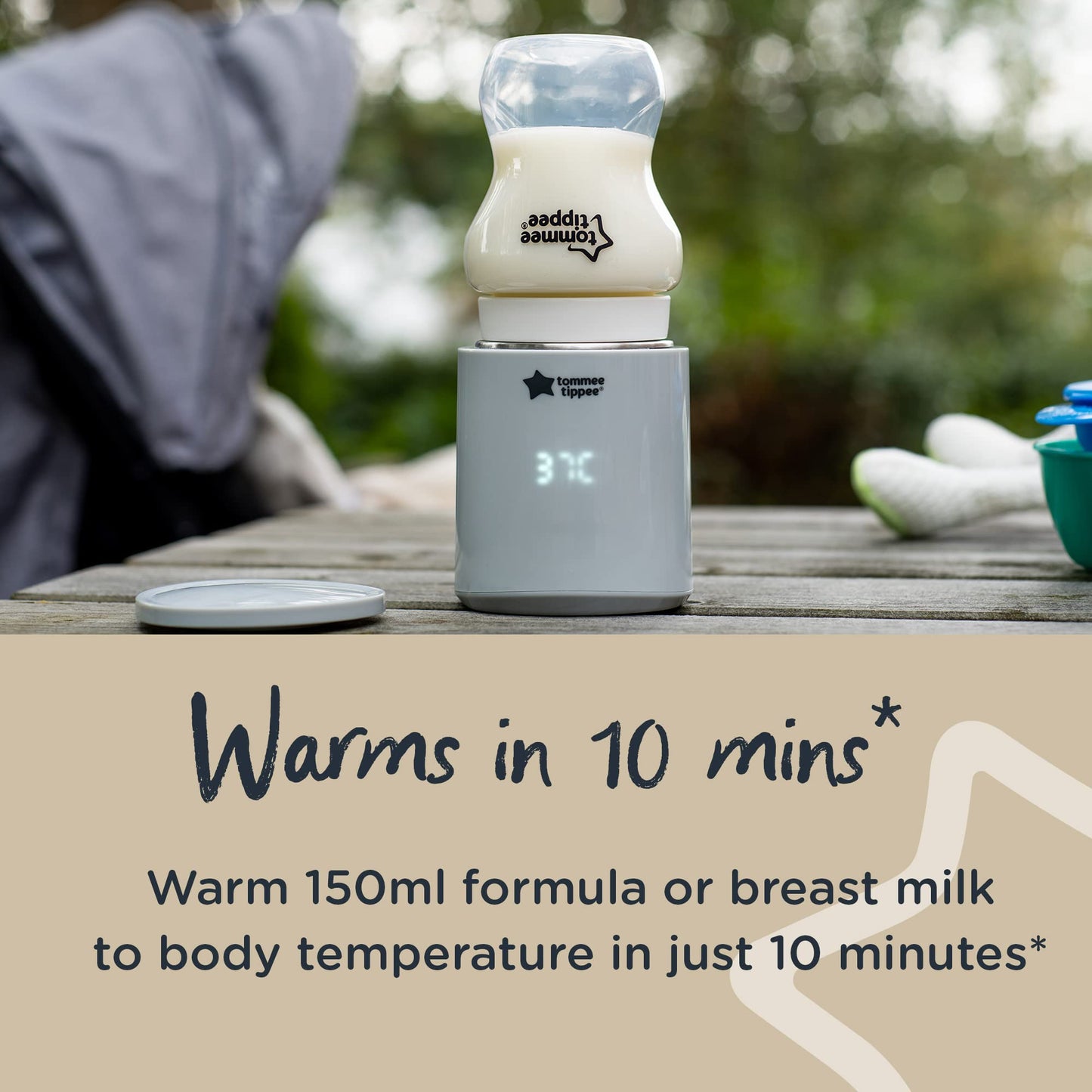 Tommee Tippee Let's Go Portable Bottle Warmer: Warm Milk Anywhere, Anytime! - Fortune Store