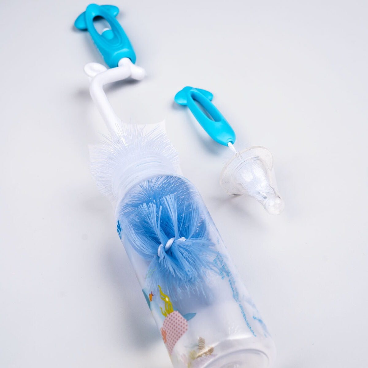 Kids Joy Pure Clean Bottle Brush | Safe & Effective Baby Bottle Cleaning - Fortune Store