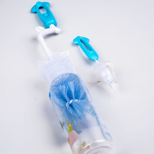Kids Joy Pure Clean Bottle Brush | Safe & Effective Baby Bottle Cleaning - Fortune Store