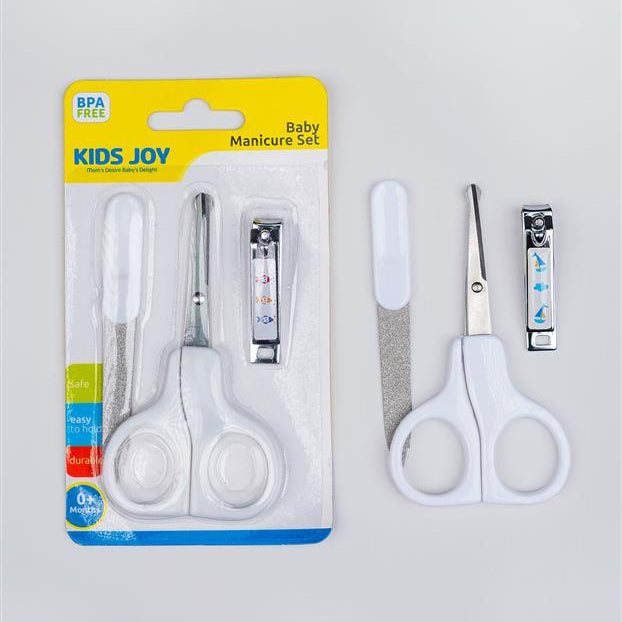 Kids Joy Baby Manicure Set 3 in 1 | Safe & Gentle Nail Care for Babies - Fortune Store