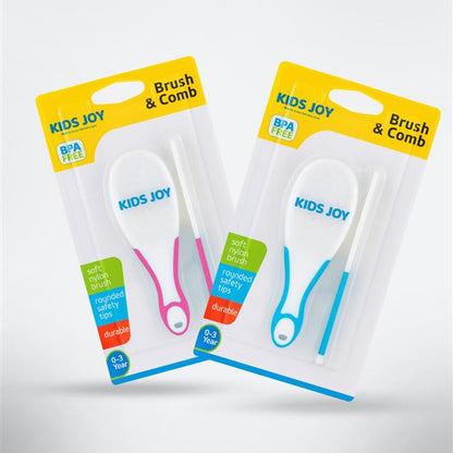 Kids Joy Baby Brush & Comb – Soft, Gentle & Safe Grooming for Babies - Fortune Store