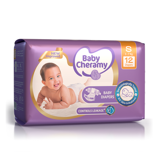 Baby Cheramy Baby Diapers Small 3–7Kg 12pcs | 36pcs
