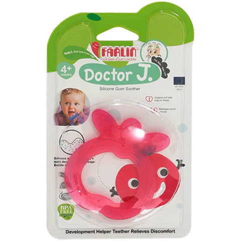 Farlin Silicone Gum Soother | Teethers 4m+ – Gentle Comfort for Teething Babies