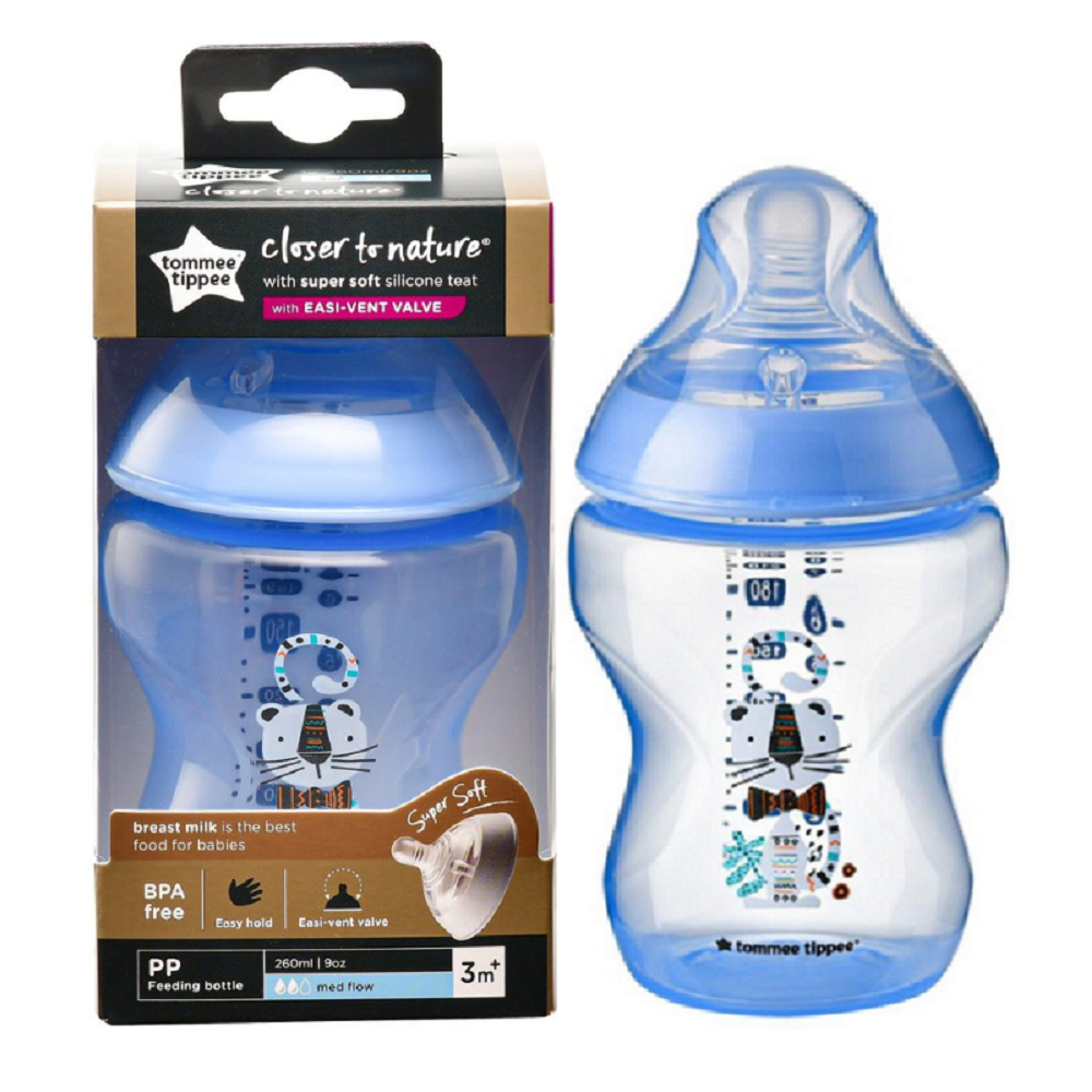 Tommee Tippee Tinted Bottle 260ml/9oz - Stylish Comfort for Your Baby - Fortune Store