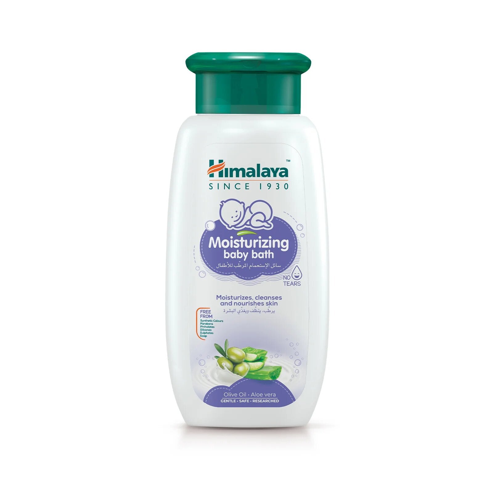 Himalaya Moisturizing Baby Bath 400ml UAE Version | Nourish and Cleanse Your Baby's Skin - Fortune Store