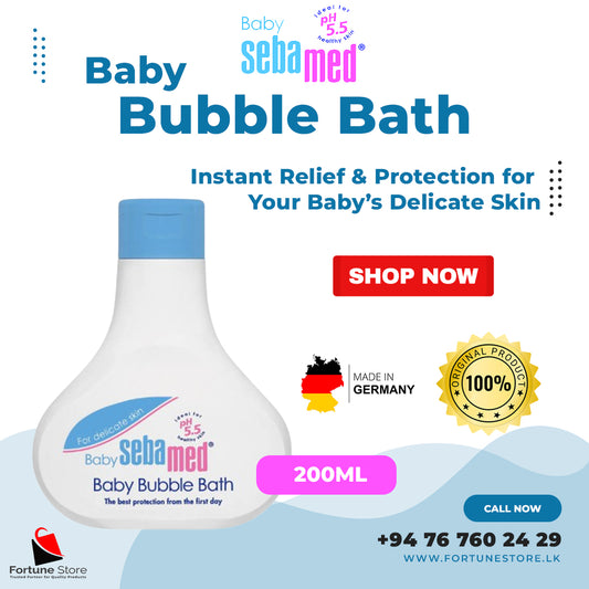 Sebamed Baby Bubble Bath 200ml - Gentle Cleansing for Your Baby’s Delicate Skin