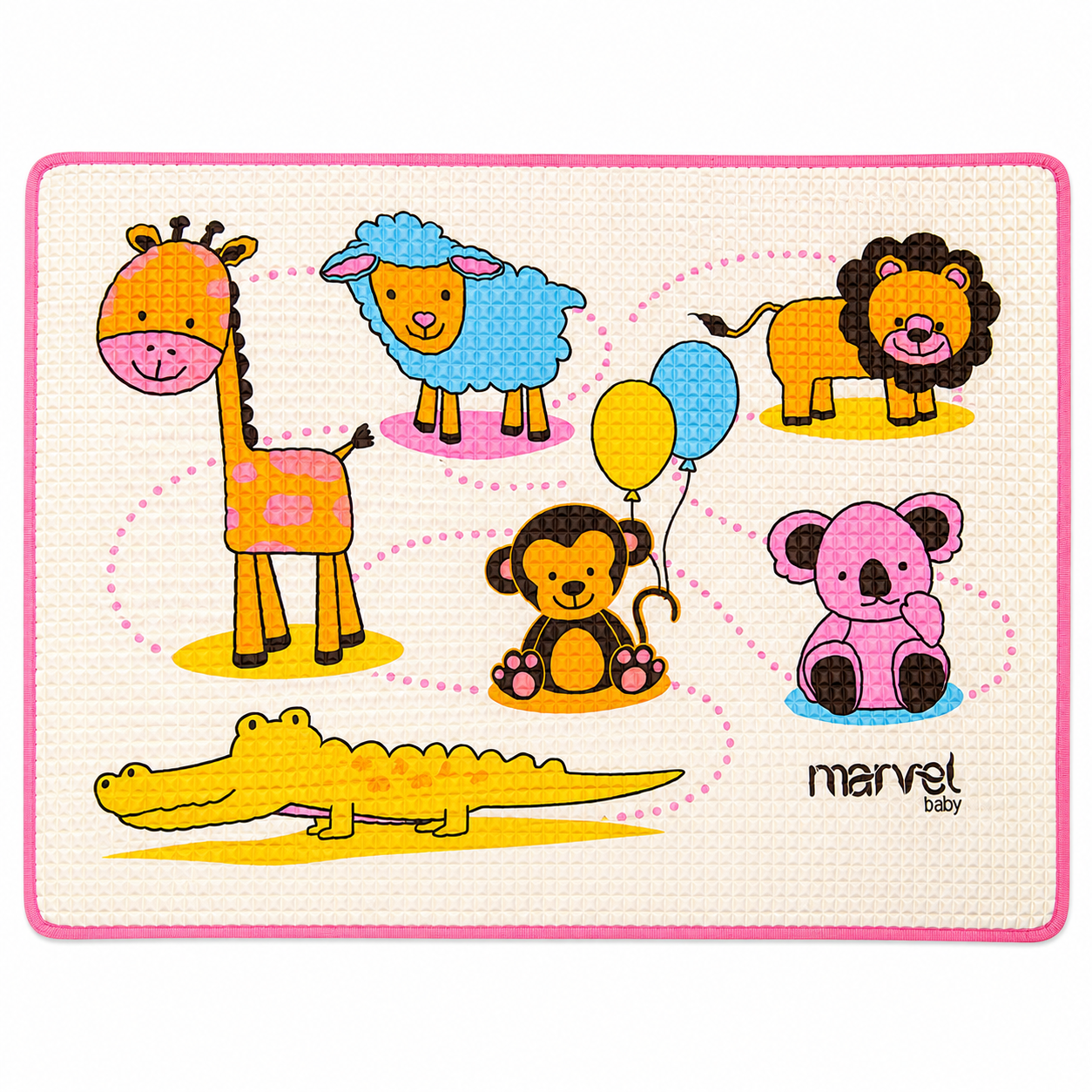 Marvel Baby Premium Air-Filled Rubber Cot Sheet 60x90cm Plain & Printed