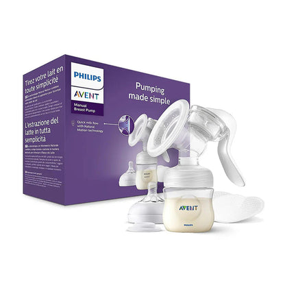Philips Avent Manual Breast Pump with Bottle – Comfort and Ease for Every Pumping Session - Fortune Store