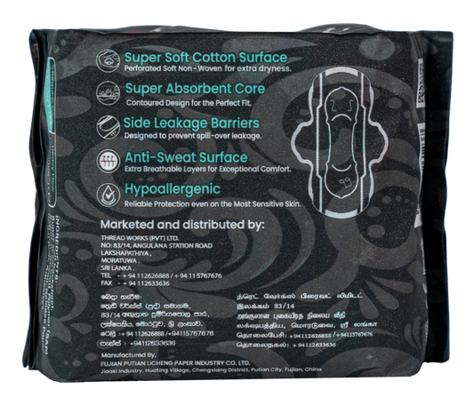 Velona Venus Sanitary Napkins Regular Flow Wings 8pcs (240mm) | Everyday Comfort & Protection - Fortune Store