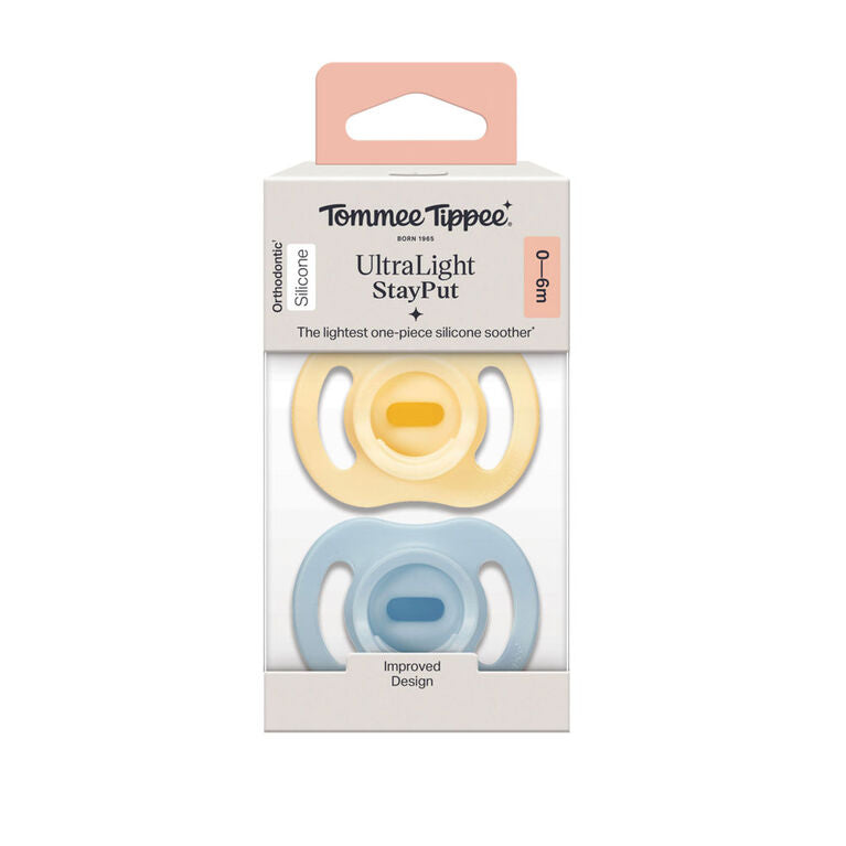 Tommee Tippee Ultra-Light Silicone Soother 0-6m – Lightweight & Comfortable for Your Baby