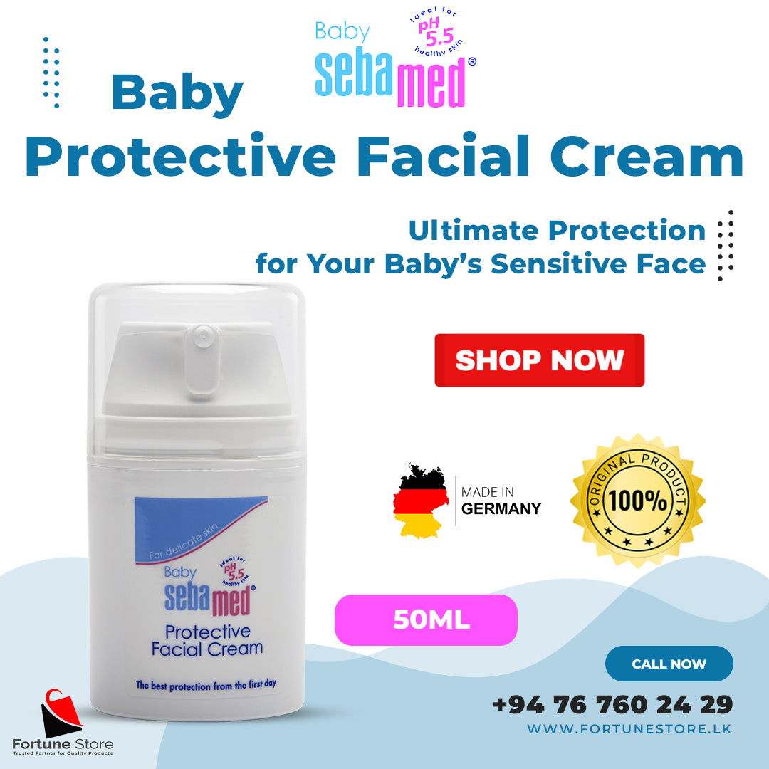 Sebamed Baby Protective Facial Cream 50ml - Ultimate Protection for Your Baby’s Sensitive Face - Fortune Store