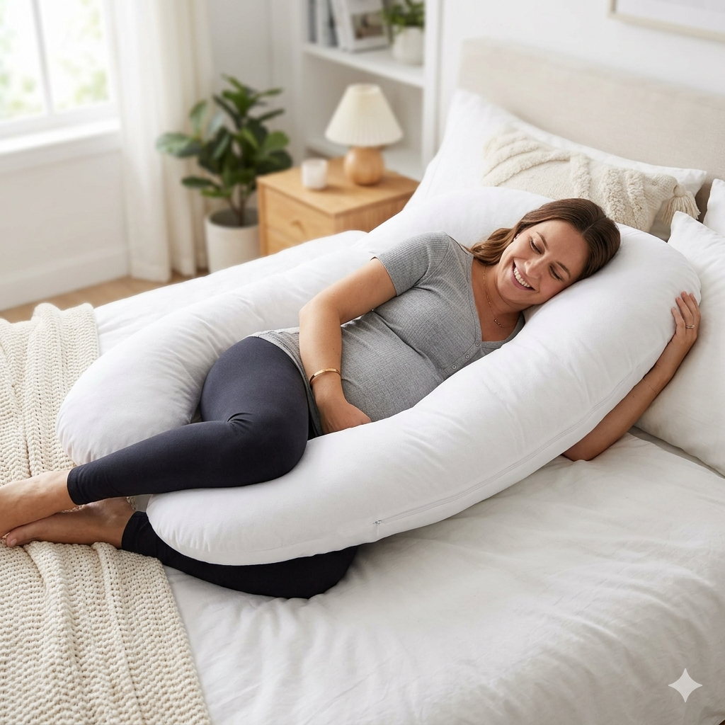 FortuneLux MamaRest Pregnancy Pillow | FREE DELIVERY - Fortune Store