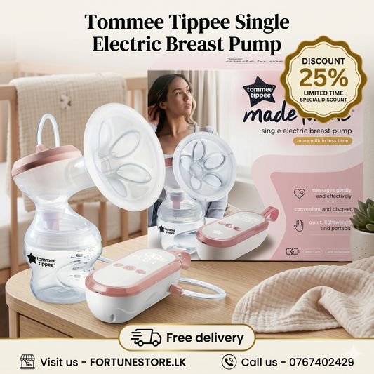 Tommee Tippee Made For Me Single Electric Breast Pump – Effortless Pumping, Maximum Comfort, with Free Delivery! - Fortune Store