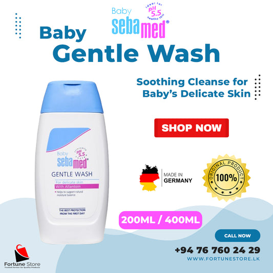 Sebamed Baby Gentle Wash 200ml / 400ml - Soothing Cleanse for Baby’s Delicate Skin