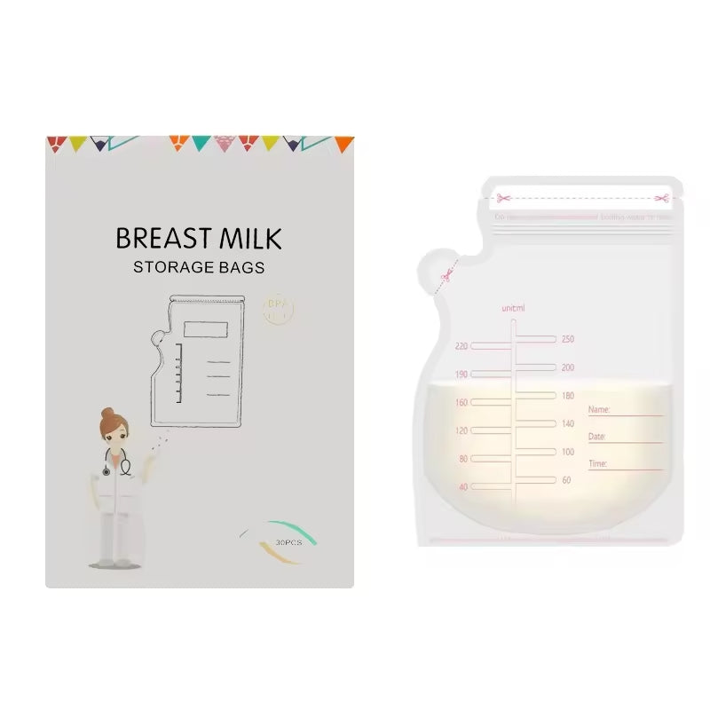 Premium Breast Milk Storage Bags | 250ml Capacity | 30 Bags | Free Delivery - Fortune Store