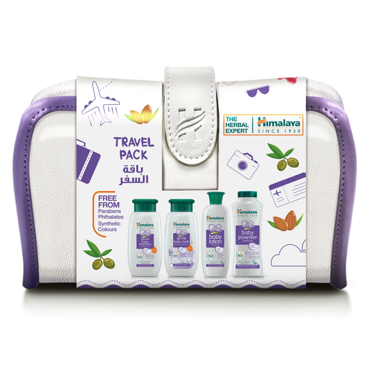 Himalaya Herbals Baby Skin Care Easy Travel Pack 100ml UAE Version | Convenient Baby Care on the Go!