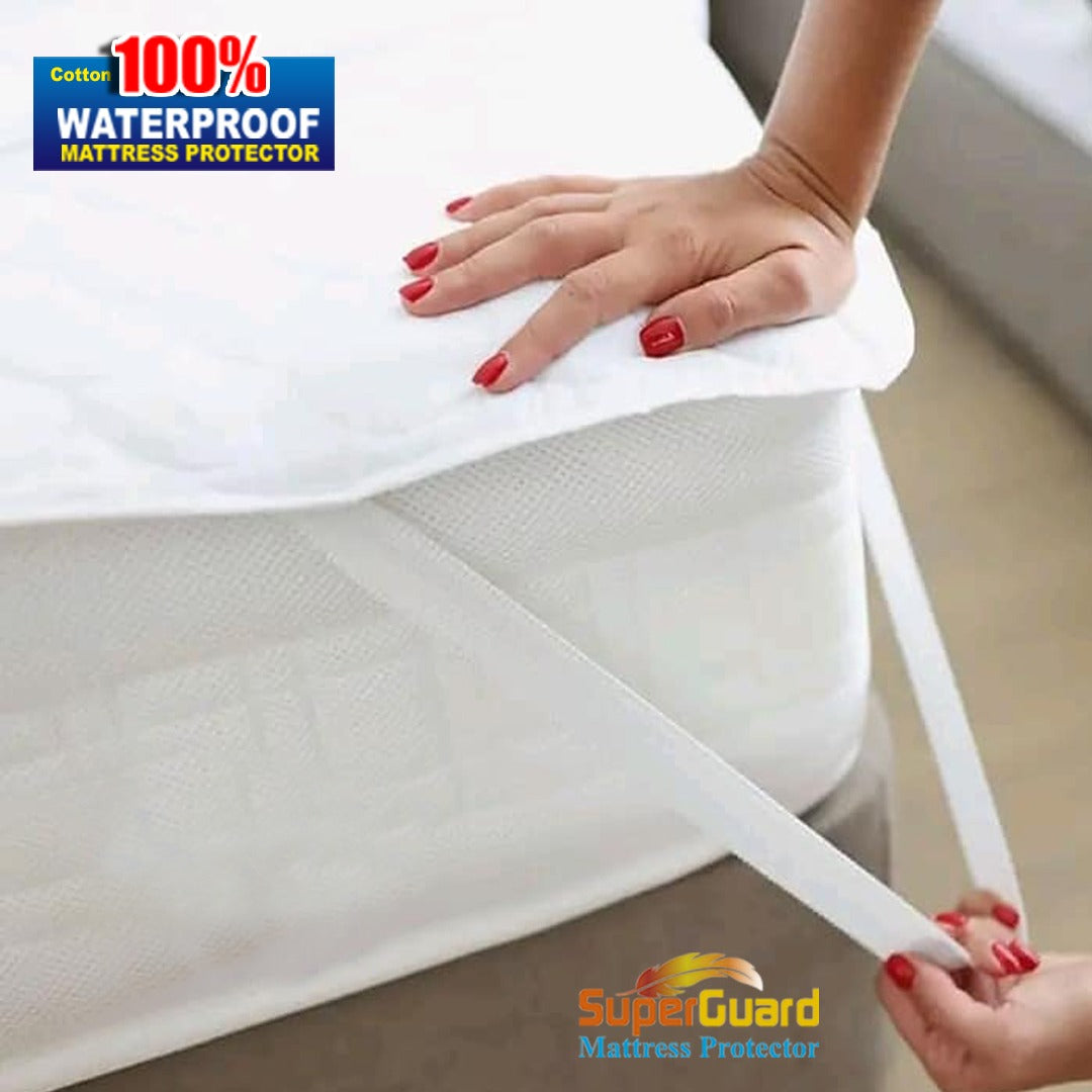 Super Guard Mattress Protector 100 % Waterproof - FREE DELIVERY