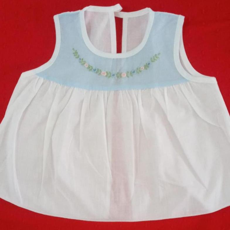 Baby York Dress with Hand Embroidery (3-6 Months) – Charming Style for Tiny Smiles - Fortune Store