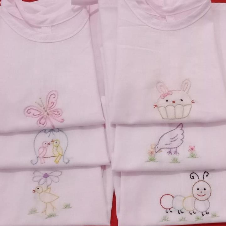 Newborn Back-Open Shirt (0-3 Months) 6Pcs | Soft Comfort for Precious Skin - Fortune Store